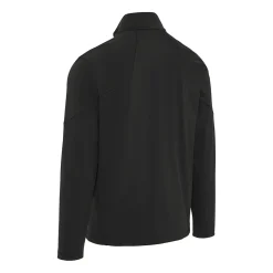 Mixed Media Pullover Svart