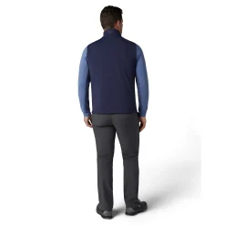 Mixed Media Vest Svart