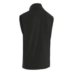 Mixed Media Vest Svart