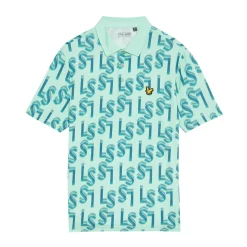Monogram Printed Polo