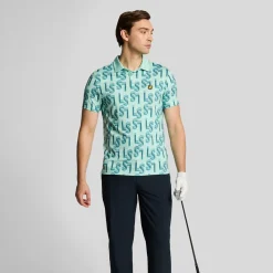Monogram Printed Polo
