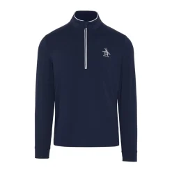 OP L/S 1/4 Zip Technica Blå
