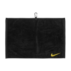 Performance Golf Handduk Svart Gul