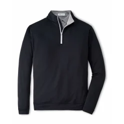 Perth Performance Quarter-Zip Svart