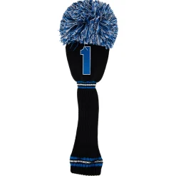 PomPom Headcover Driver Blå