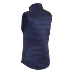 Quilted Puffer Vest Blå