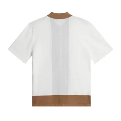 Rue Knitted Polo Shirt Vit