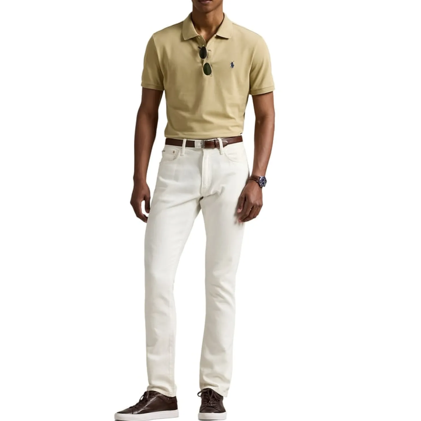 Short Sleeve Polo Performance Stretch Mesh