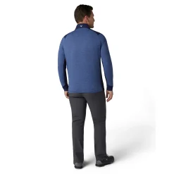 Soft Touched Blocked 1/4 Zip