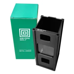 Square Golf Protective Metal Case
