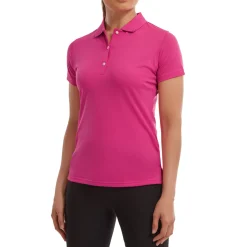 Stretch Pique Solid Rosa