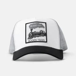 Trucker Board My Bogey Train Vit Grå Svart