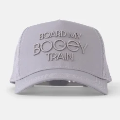 Trucker Cap 3D Board My Bogeytrain: Grå