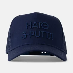 Trucker Cap 3D Hate 3-Putts Blå