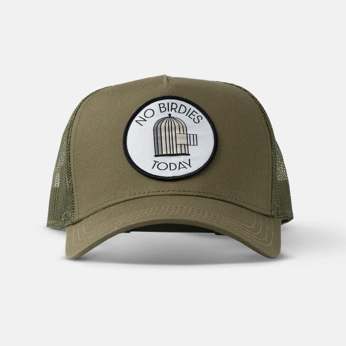 Trucker No Birdies Today Grön