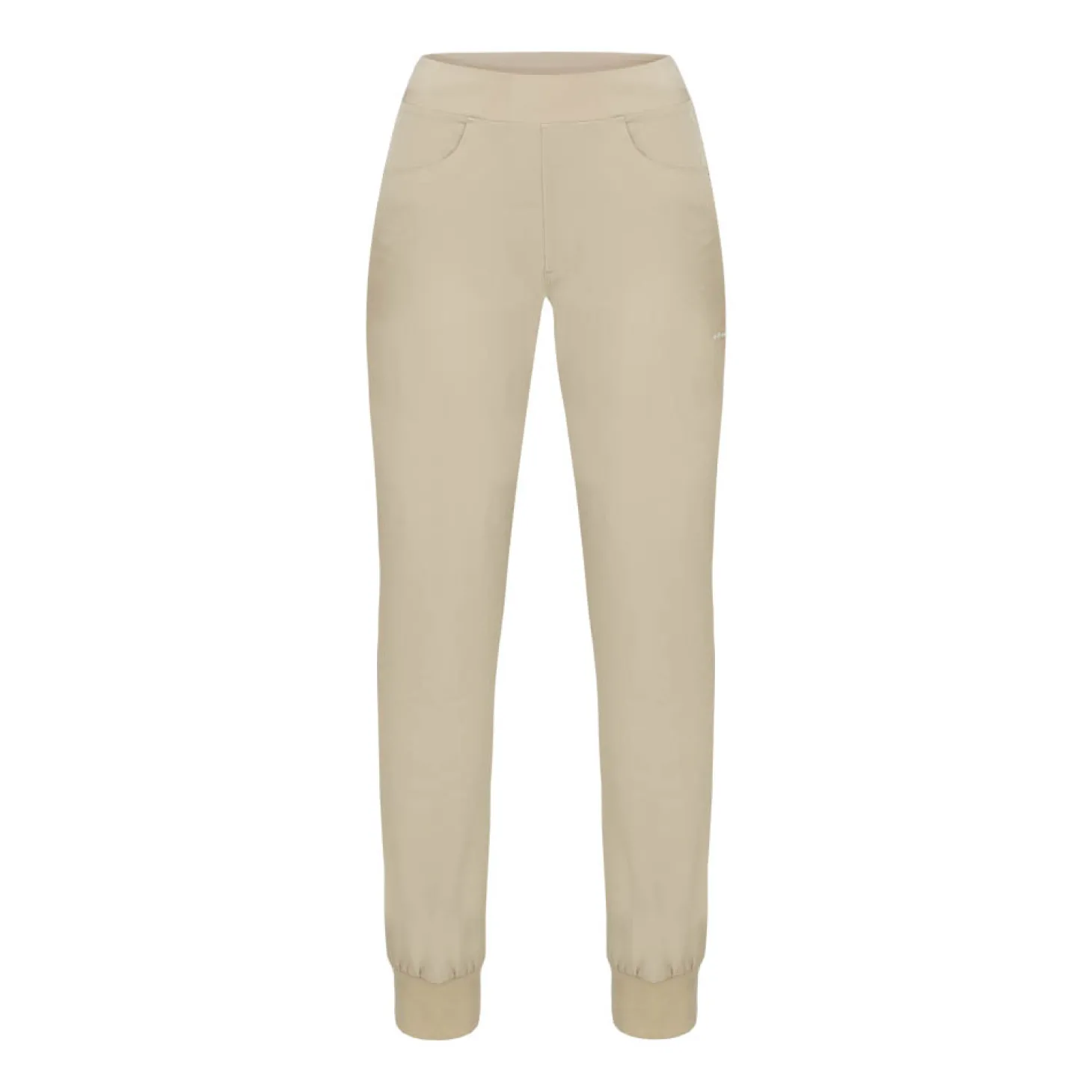 Twill Stretch Pull On Pant Beige
