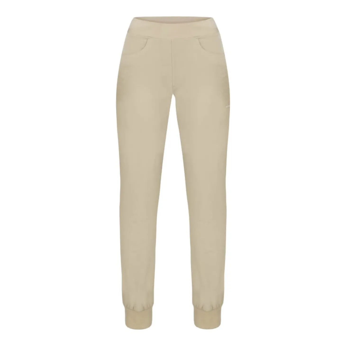 Twill Stretch Pull On Pant Beige