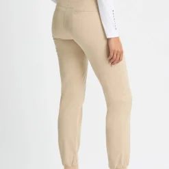 Twill Stretch Pull On Pant Beige