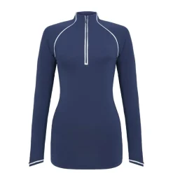 Veronica 1/4 Zip Blå