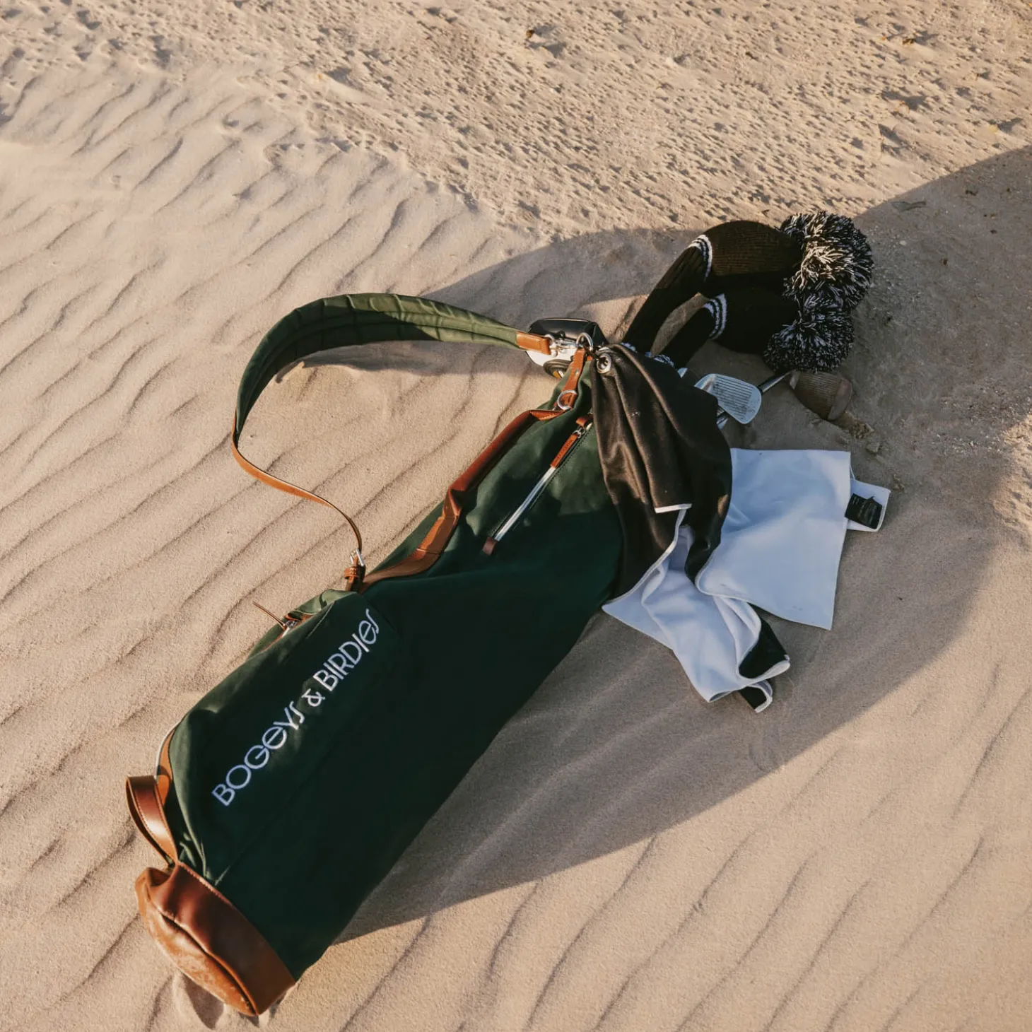 Vintage Sunday Carry Bag Grön Vit