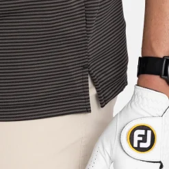 Virtue Polo Stripes Svart