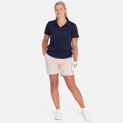 Virtue Polo V-Neck Blå