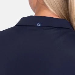 Virtue Polo V-Neck Blå