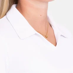 Virtue Polo V-Neck Vit