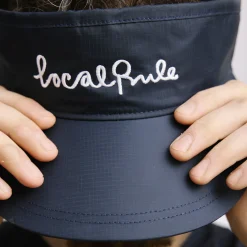 Visor Italic Logo Blå