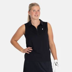 W Comfort Zip Sl Svart