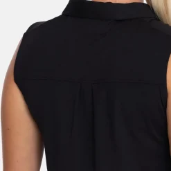 W Comfort Zip Sl Svart