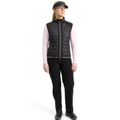 W Grove Hybrid Vest Svart