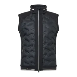 W Grove Hybrid Vest Svart
