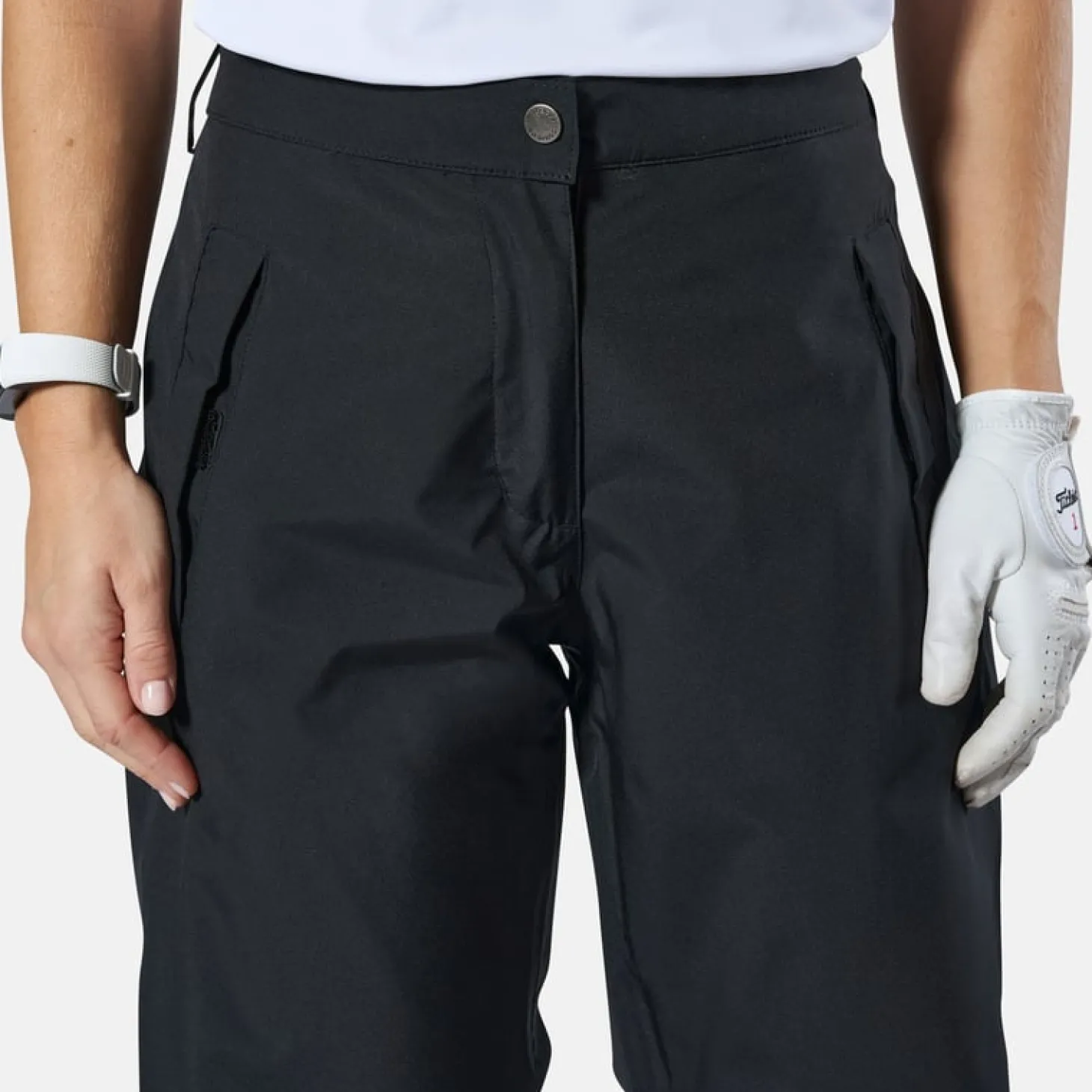 W Links Short Raintrs Svart