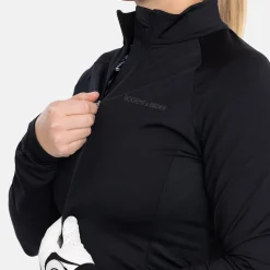 W Mid Layer Full-Zip 2.0 Svart