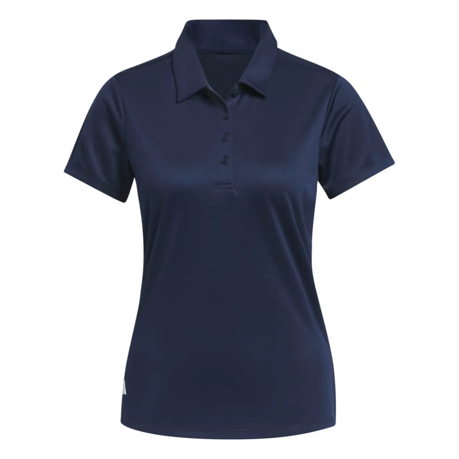 W Solid Performance Short Sleeve Polo Shirt Blå