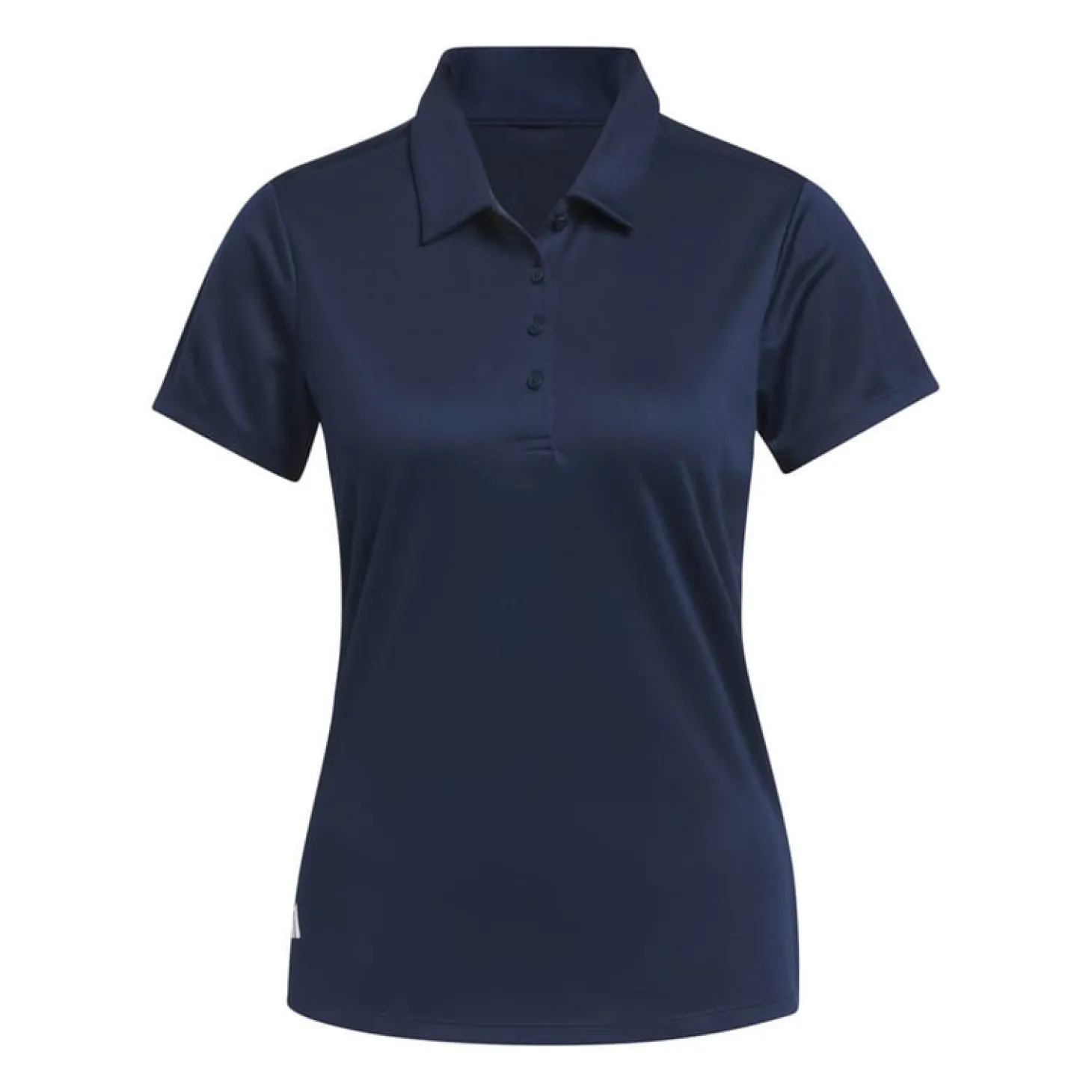 W Solid Performance Short Sleeve Polo Shirt Blå