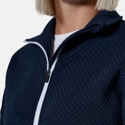 W Sunningdale Fullzip Blå