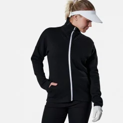 W Sunningdale Fullzip Svart