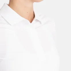 W Tech Hidden Buttons Vit