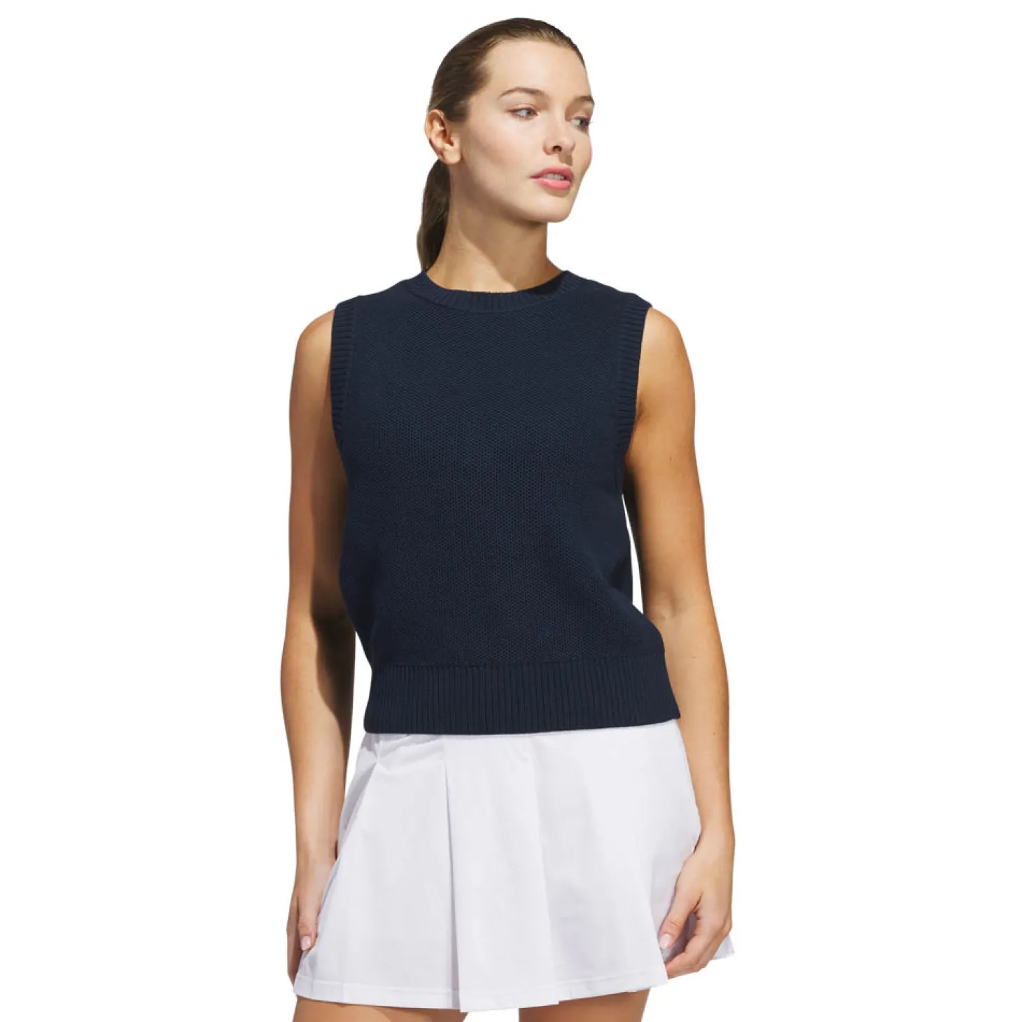 W Ultimate Knit Tour Vest Blå