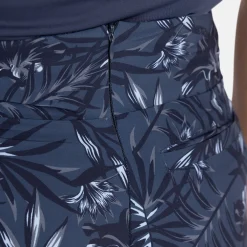 W Woven Stretch AOP Blå