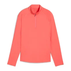 W You-V Solid 1/4 Zip