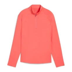 W You-V Solid 1/4 Zip