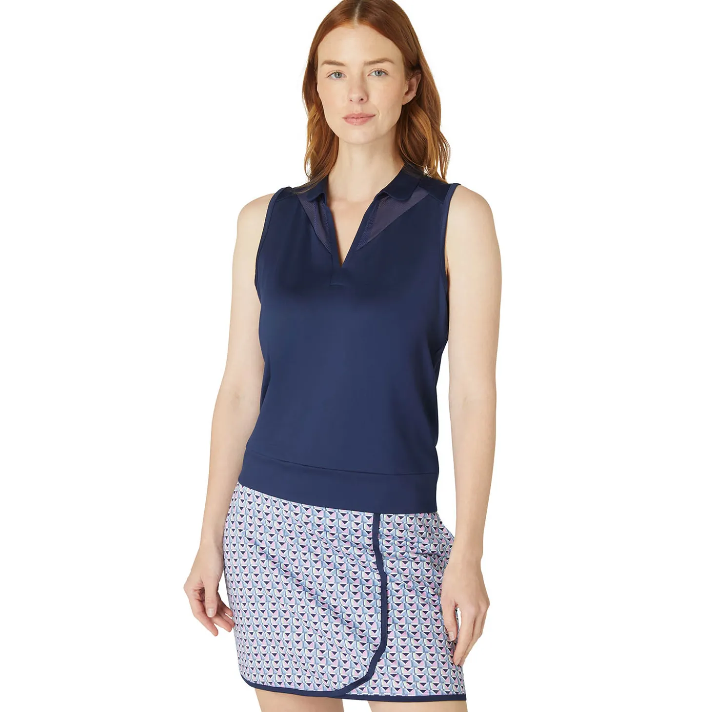 Waist Length Sl Top Blå