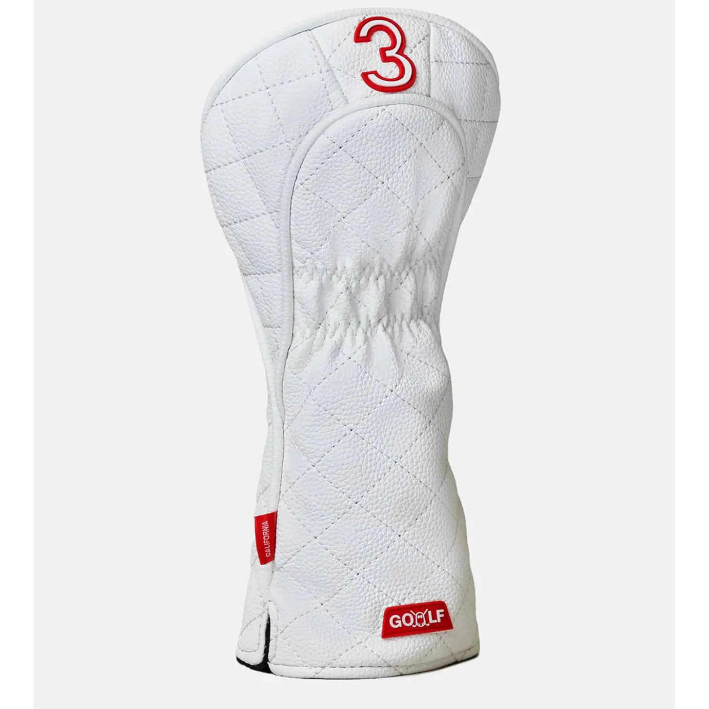 3-wood Headcover Vit