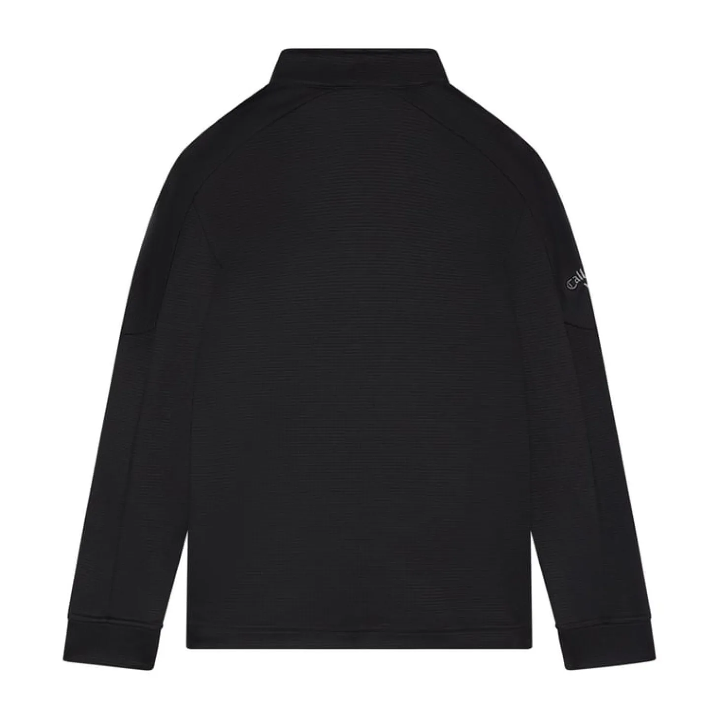 Youth Ls 1/4 Zip Hex Fleece Svart