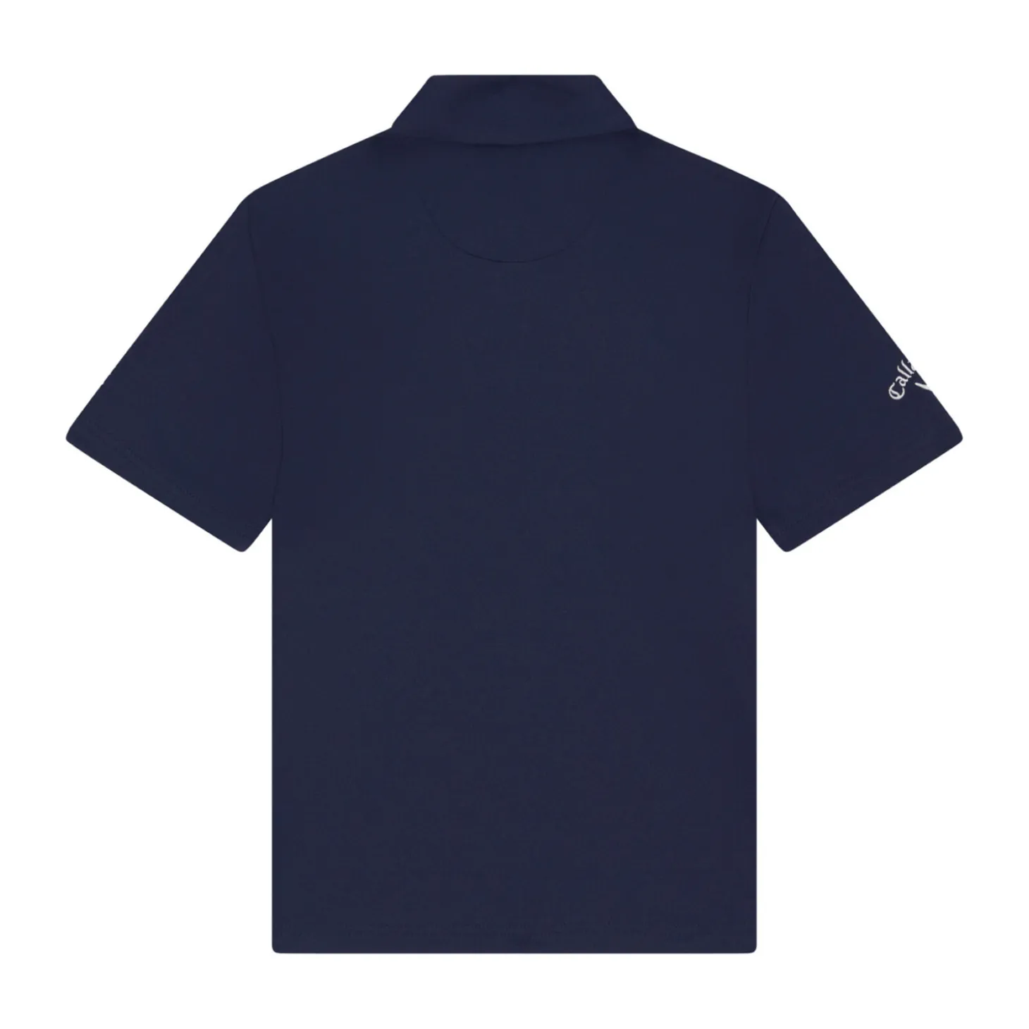 Youth Unisex Solid Polo Blå